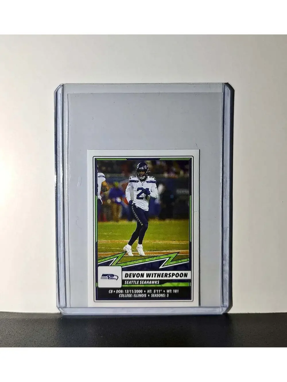 Devon Witherspoon 2025 Panini NFL #547 Sticker Seattle Seahawks